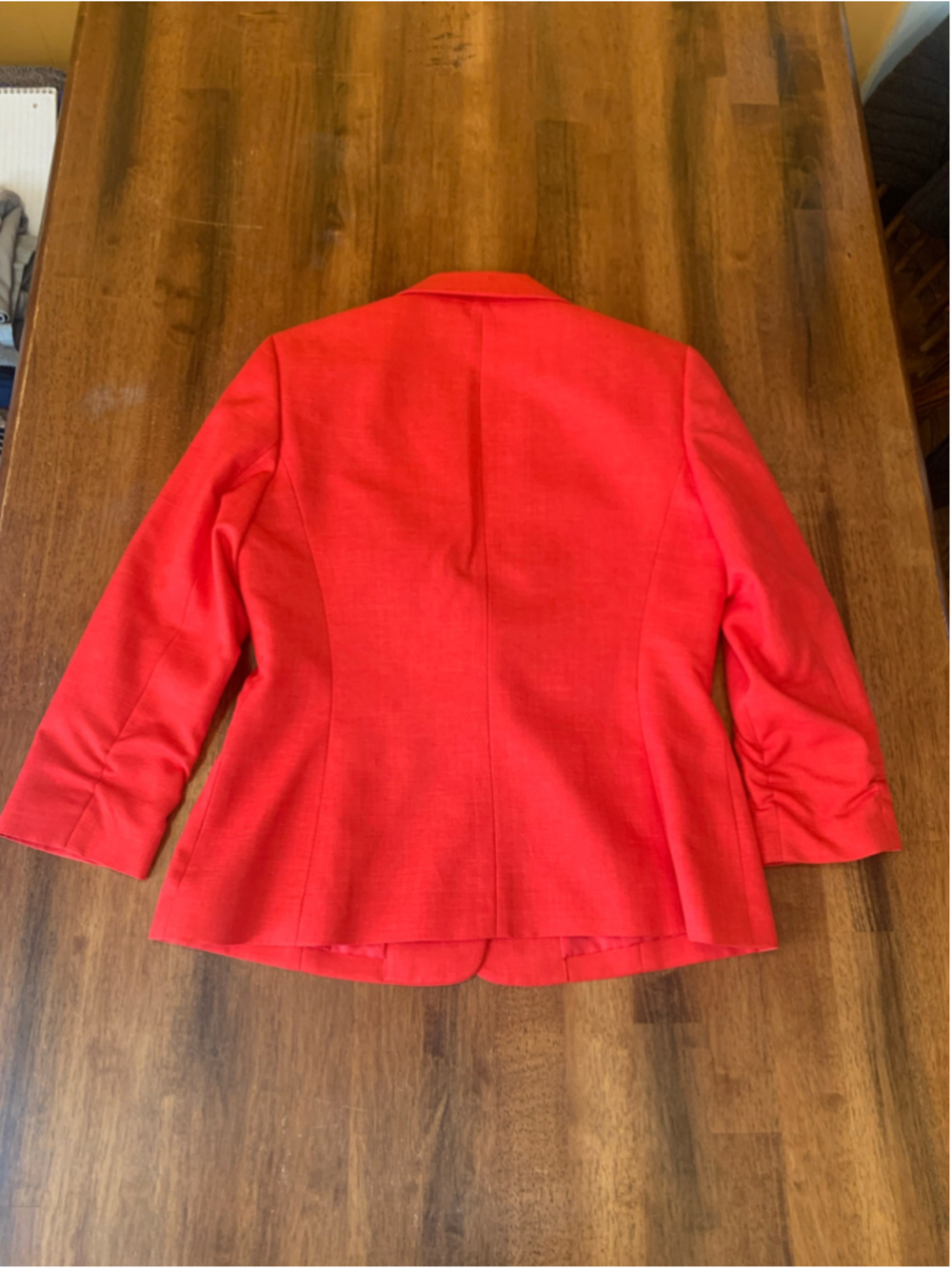 Black Label by Evan-Picone Red Blazer Size 8 - Picture 7 of 7